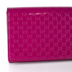 Gucci Guccirisma Clutch Purple