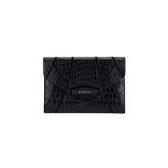 Givenchy Clutch Croc Embossed Black
