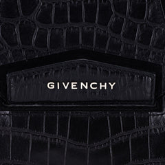 Givenchy Clutch Croc Embossed Black