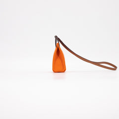 Hermes Bag Charm Orange