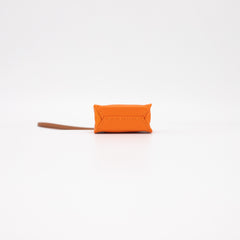 Hermes Bag Charm Orange