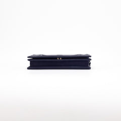 Dior Diorama Wallet On Chain Navy