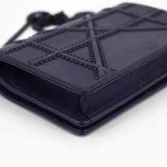 Dior Diorama Wallet On Chain Navy