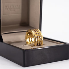 Bvlgari B.Zero 1 Ring Diamond Yellow Gold
