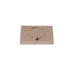 Bvlgari B.Zero1 Bracelet Rose Gold Black