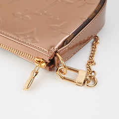 Louis Vuitton Mini Pochette Vernis Rose Gold