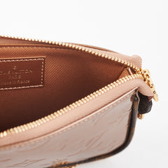Louis Vuitton Mini Pochette Vernis Rose Gold