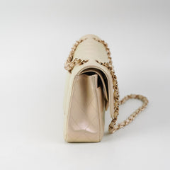 Chanel Double Flap Medium/Large Pearlescent