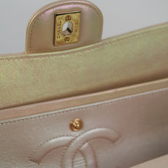 Chanel Double Flap Medium/Large Pearlescent