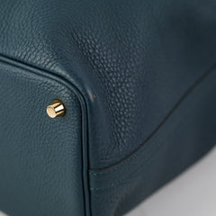 Hermes Picotin 18 Clemence Vert Cypress - Z Stamp