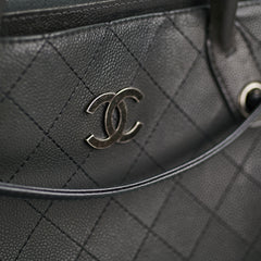 Chanel Urban Shopping Tote Caviar Black