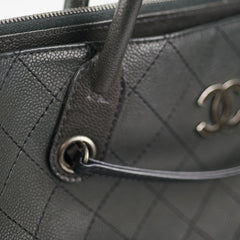 Chanel Urban Shopping Tote Caviar Black