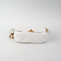 ITEM 6 - Chanel Season Flap White (Microchip)