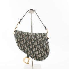 Dior Saddle Bag Oblique Green