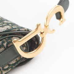 Dior Saddle Bag Oblique Green