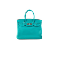Hermes Birkin 30 Vert Verone Togo Stamp X (2016)