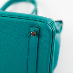 Hermes Birkin 30 Vert Verone Togo Stamp X (2016)