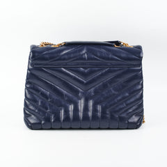 Saint Laurent Medium LouLou Bag Navy