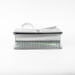 Dior Medium Diorama Metallic Silver