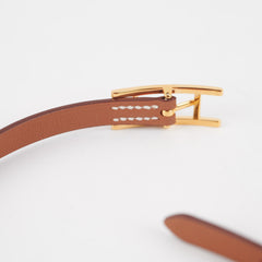 Hermes Behapi Leather Bracelet