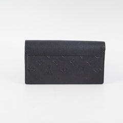 Louis Vuittonn Long Wallet Black