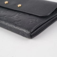 Louis Vuittonn Long Wallet Black
