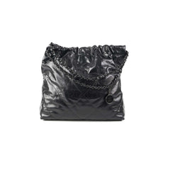 Chanel 22 Handbag Medium So Black (Microshipped)