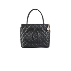 Chanel Medallion Tote Black