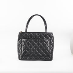 Chanel Medallion Tote Black