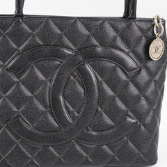 Chanel Medallion Tote Black