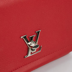 Louis Vuitton Lock Me BB Rubis Red