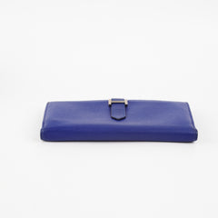 Hermes Blue Bearn Long Wallet