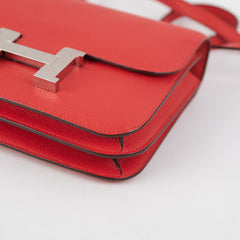 Hermes Constance 18 Rouge Tomate