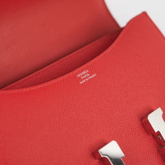 Hermes Constance 18 Rouge Tomate