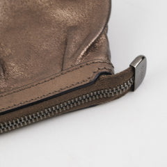 Gucci Metallic Bronze Tassel Pouch