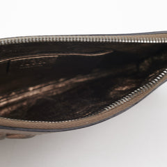 Gucci Metallic Bronze Tassel Pouch