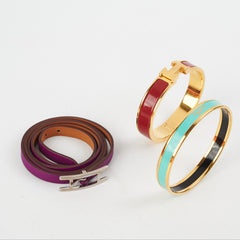 Hermes Bundle Bracelet (Click H Bracelet, Bijoux Bracelet, Behapi Triple Tour Bracelet)
