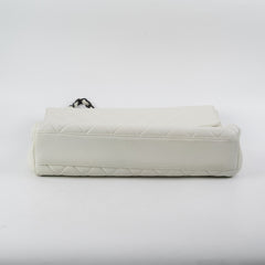 Chanel Matelasse Shoulder Bag White