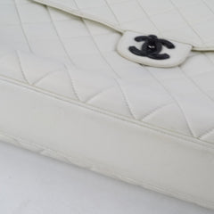 Chanel Matelasse Shoulder Bag White