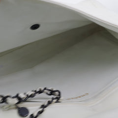 Chanel Matelasse Shoulder Bag White