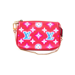 Louis Vuitton Mini Pochette Vernis Pink