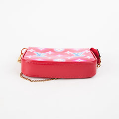 Louis Vuitton Mini Pochette Vernis Pink
