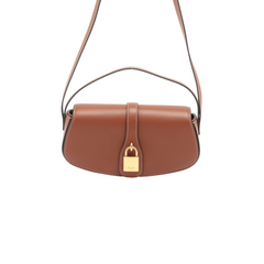 Celine Clutch on Strap Tabou Brown/Tan