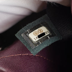 Chanel Quilted Tote Bag Dark Burgundy/Purple