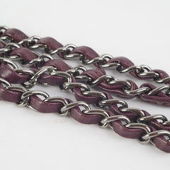 Chanel Quilted Tote Bag Dark Burgundy/Purple