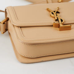 Saint Laurent Solferino Small Beige