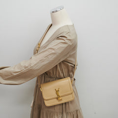 Saint Laurent Solferino Small Beige