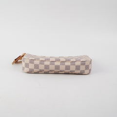 Louis Vuitton Pochette Damier Azur Shoulder Bag