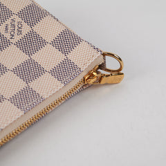 Louis Vuitton Pochette Damier Azur Shoulder Bag
