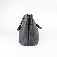 Gucci Bright Bit Convertible Tote Medium Black